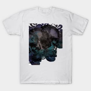 horror skull design T-Shirt